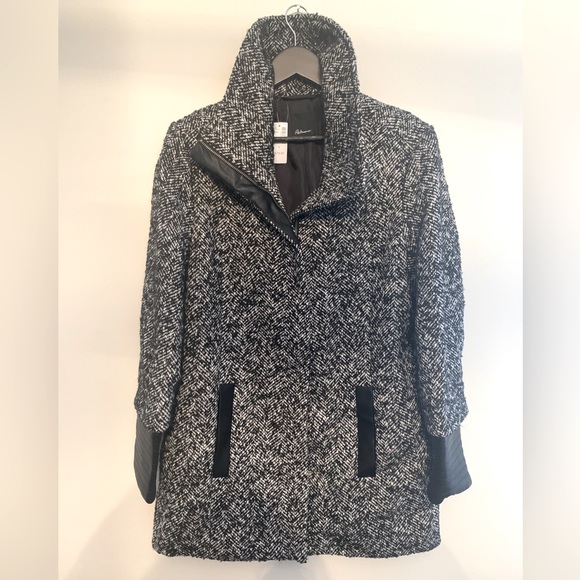 Wool Blend Trench Coat / Jacket, size L - Picture 1 of 9